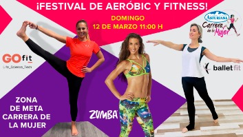 "¿Quieres bailar y hacer ejercicio en la Carrera de la Mujer de Gran Canaria?"